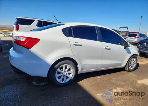 2012 Kia Rio Lx из США, поврежденный, VIN KNADM4A31C6072281